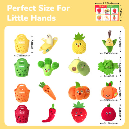 Baby Sensory Toys for Toddlers - Music & Light Pop-Up Animal Hammer Play
